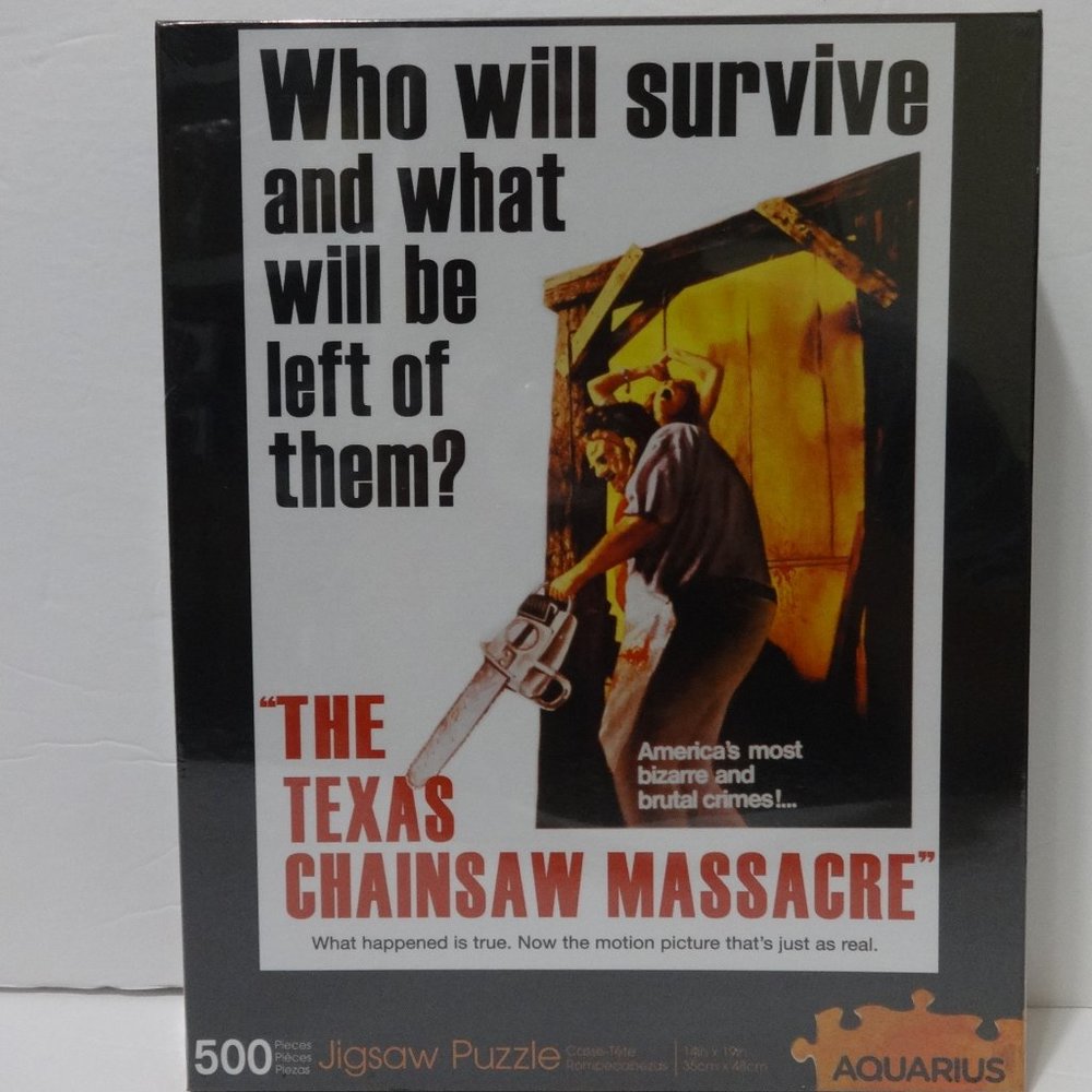 Aquarius The Texas Chainsaw Massacre 500 Piece Puzzle